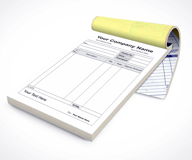 Bill Book Design