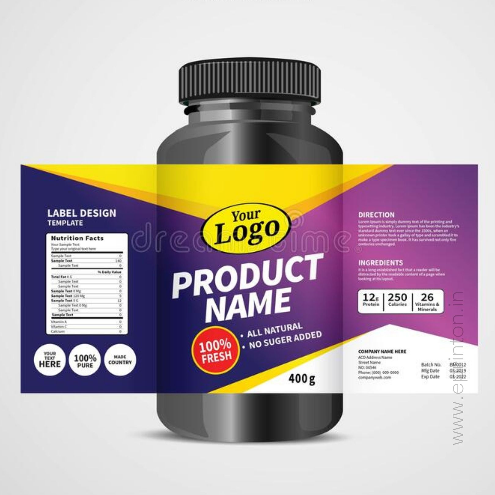 Product Label Design